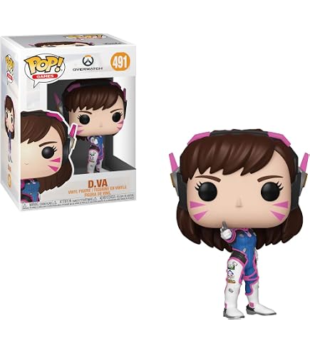 Pop! Overwatch - D.Va with Meka, Blueberry, 15 CM Exclusive